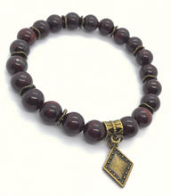 Load image into Gallery viewer, 7.6” King of Diamonds Bracelet 7.3” *one left*