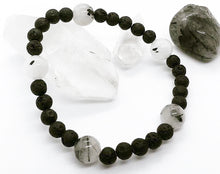 Load image into Gallery viewer, 7.8” Clairvoyance Bracelet- aromatherapy