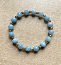 Load image into Gallery viewer, 7.5” Just Dreaming Crystal Bracelet- Aquamarine Pisces crystal Bracelet