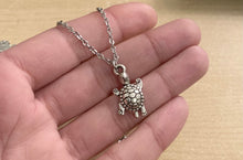 Load image into Gallery viewer, Wisdom Turtle necklace - stainless steel chain and turtle charm