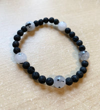 Load image into Gallery viewer, 7.8” Clairvoyance Bracelet- aromatherapy
