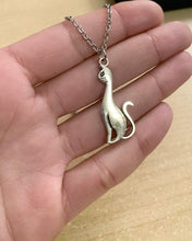 Load image into Gallery viewer, Siamese Cat Necklace- stainless steel necklace with Siamese cat charm pendant spirit animal Necklace *limited only 1 available*