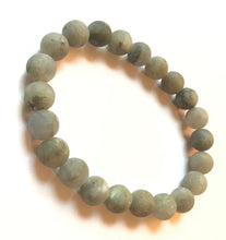 Load image into Gallery viewer, 6.9” Labradorite Bracelet- Matte Labradorite