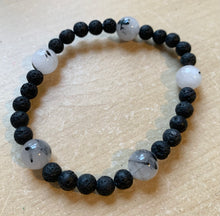 Load image into Gallery viewer, 7.8” Clairvoyance Bracelet- aromatherapy