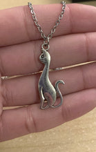 Load image into Gallery viewer, Siamese Cat Necklace- stainless steel necklace with Siamese cat charm pendant spirit animal Necklace *limited only 1 available*