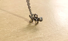 Load image into Gallery viewer, Bulldog Necklace with Stainless Steel chain and 3D bulldog charm