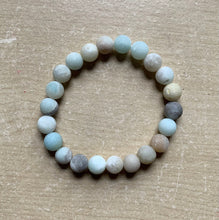 Load image into Gallery viewer, 7.2” Creativity Cloud Bracelet - Matte Amazonite *limited 1 left* 8mm