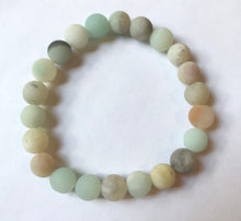 Load image into Gallery viewer, 7.2” Creativity Cloud Bracelet - Matte Amazonite *limited 1 left* 8mm