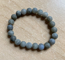 Load image into Gallery viewer, 6.9” Labradorite Bracelet- Matte Labradorite