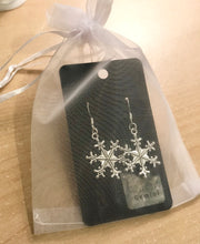 Load image into Gallery viewer, SNOWFLAKE HOLIDAY GIFT SET Sterling Silver Hooks