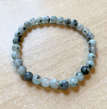 Load image into Gallery viewer, 7.3” Sesame Jasper Bracelet 6mm beads