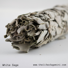 Load image into Gallery viewer, 3 White Sage Smudge Sticks- (1 pack has 3 sage sticks) for burning, ethically sourced from California