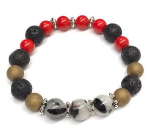7.3” Dare To Be Different Bracelet aromatherapy 7.3”