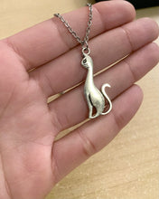 Load image into Gallery viewer, Siamese Cat Necklace- stainless steel necklace with Siamese cat charm pendant spirit animal Necklace *limited only 1 available*
