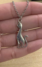Load image into Gallery viewer, Siamese Cat Necklace- stainless steel necklace with Siamese cat charm pendant spirit animal Necklace *limited only 1 available*
