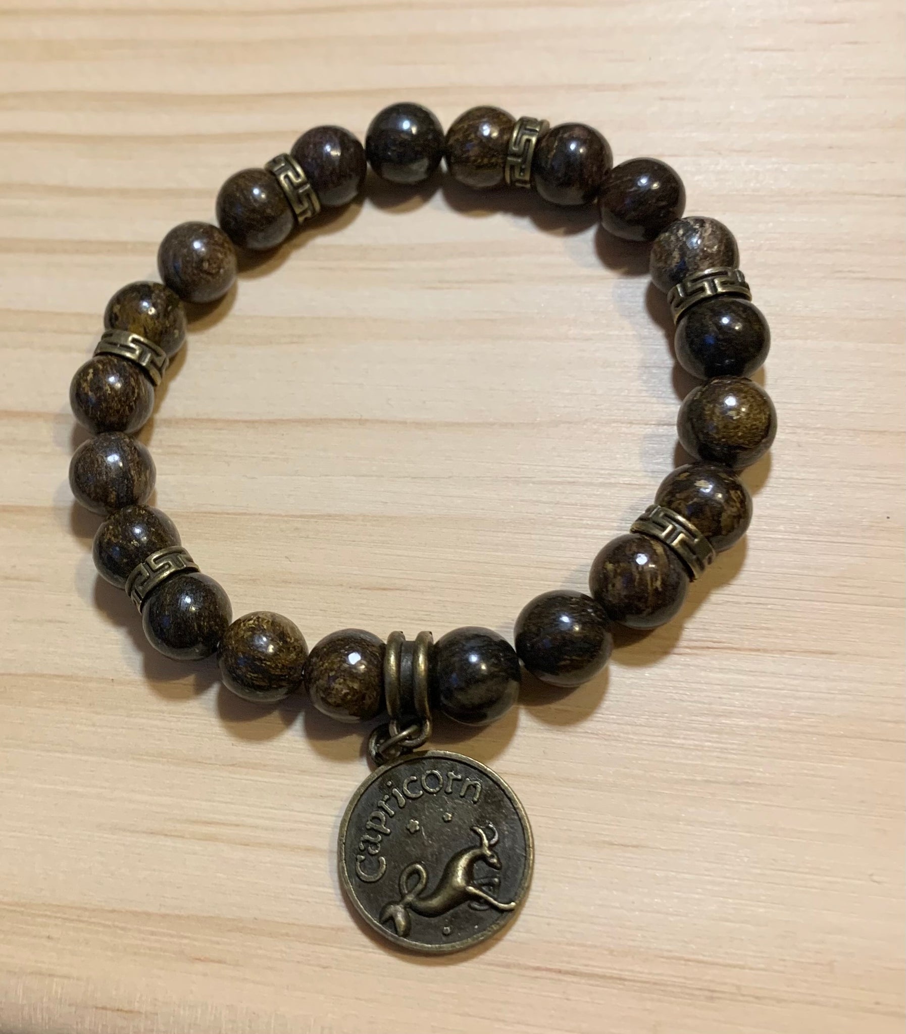 Capricorn (Dec 22 - Jan 19) Zodiac horoscope leather bracelet – Jill  Hubbard leather+jewelry