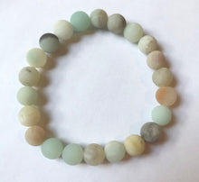 Load image into Gallery viewer, 7.2” Creativity Cloud Bracelet - Matte Amazonite *limited 1 left* 8mm
