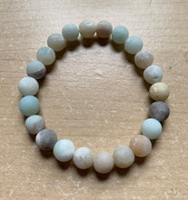Load image into Gallery viewer, 7.2” Creativity Cloud Bracelet - Matte Amazonite *limited 1 left* 8mm
