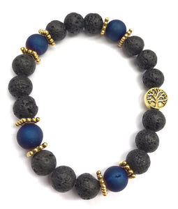 Truth Serum Bracelet- lava beads/aromatherapy *only one left*